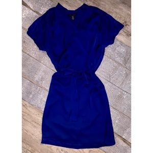 Kenneth Cole Royal Blue Midi Dress